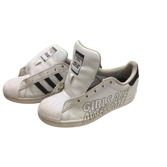 adidas Shoes - Adidas Girls Are Awesome white sneakers size 6 SKU 1112